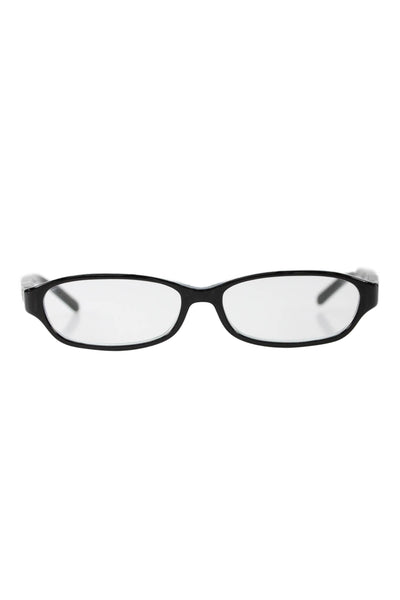 Tory Burch Womens Oval Shaped Eyeglasses Frames Black Size 52-14 135