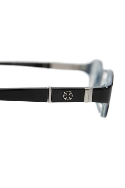 Tory Burch Womens Oval Shaped Eyeglasses Frames Black Size 52-14 135