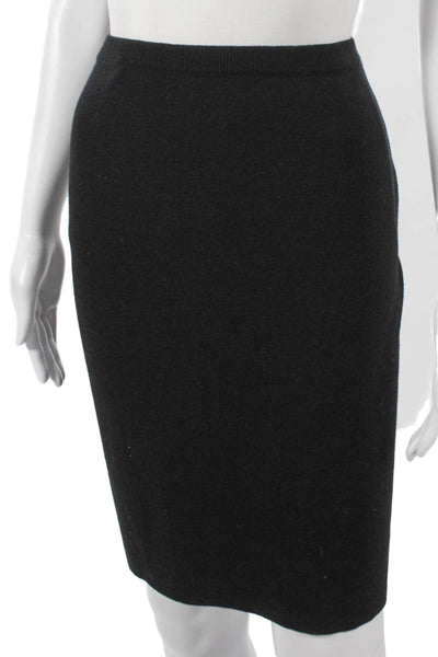 Eileen Fisher Women Straight Pencil Gray Wool Skirt Size XS