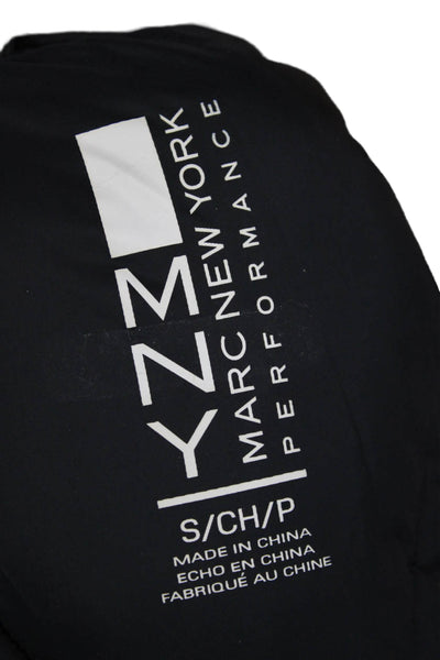 Marc New York Women Black Nylon Puffer Jacket Zip Closure Long Sleeve Size S