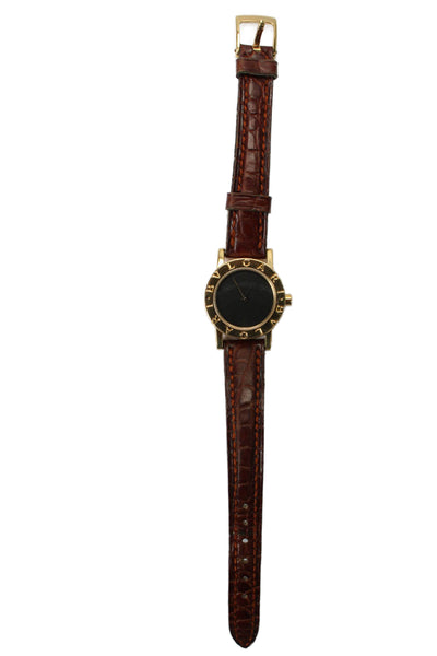 Bvlgari Womens Vintage S-Steel + 18K Y Gold BB.23.GL Quartz Watch 23mm