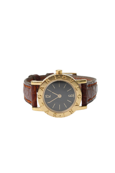 Bvlgari Womens Vintage S-Steel + 18K Y Gold BB.23.GL Quartz Watch 23mm