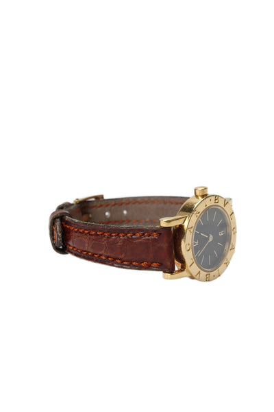 Bvlgari Womens Vintage S-Steel + 18K Y Gold BB.23.GL Quartz Watch 23mm