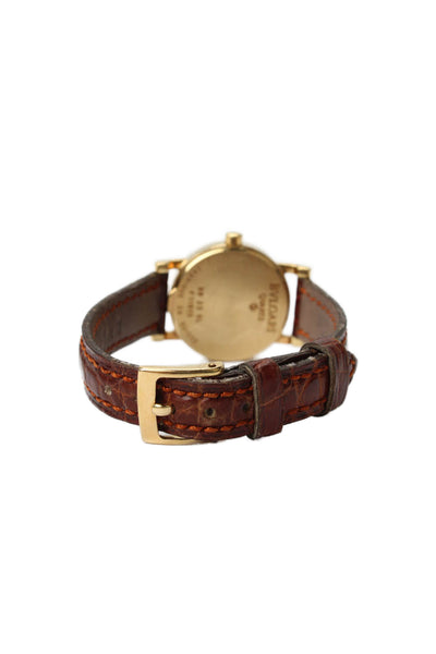 Bvlgari Womens Vintage S-Steel + 18K Y Gold BB.23.GL Quartz Watch 23mm