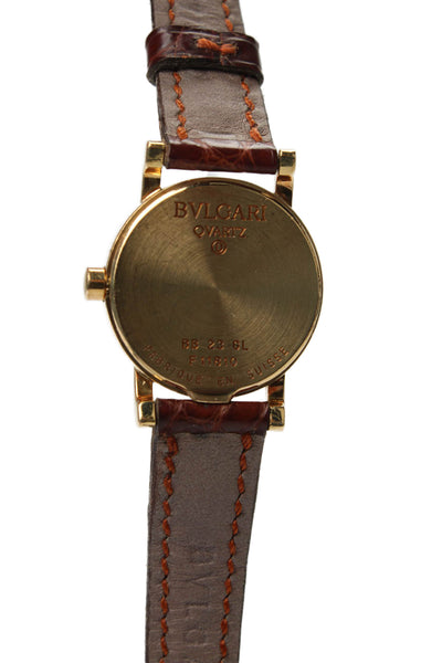 Bvlgari Womens Vintage S-Steel + 18K Y Gold BB.23.GL Quartz Watch 23mm