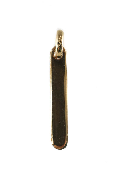 Links of London Womens Sterling Silver Gold Tone Narrative Short Pendant