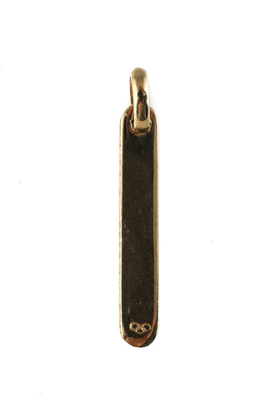 Links of London Womens Sterling Silver Gold Tone Narrative Short Pendant