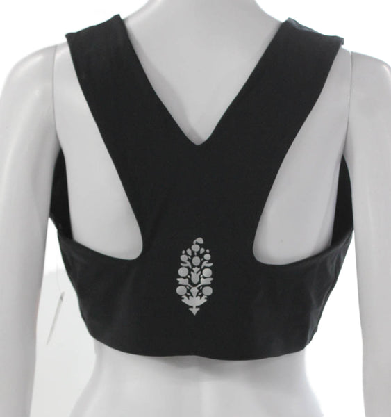 FP Movement Womens Pullover Sports Bra Black Size Extra Large