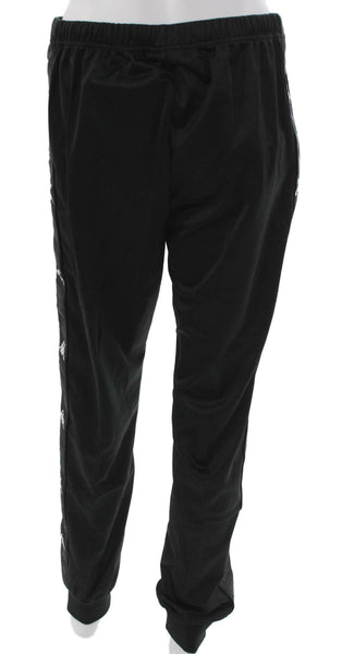 Kappa Unisex Adults Track Pants Black Polyester Size XS