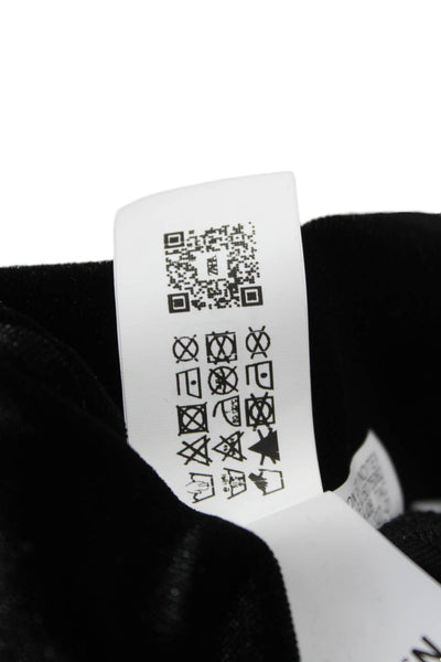 Zara Women Fit & Flare Black Square Neck Sleeveless Mini Viscose Dress Size XS