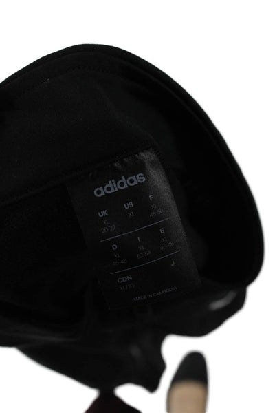 Adidas Womens Full Zipper Track Sweat Suit Black Size Extra Large/Medium