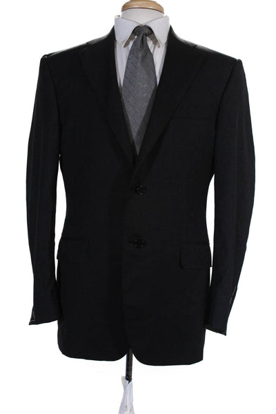 Canali Mens Gray Wool Long Sleeve Blazer Size 40 New $1695 LL19LL