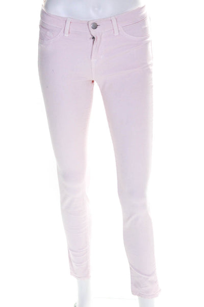 J Brand Pretty Pink Cotton 811K120 Skinny Leg Jeans Size 26
