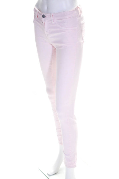 J Brand Pretty Pink Cotton 811K120 Skinny Leg Jeans Size 26