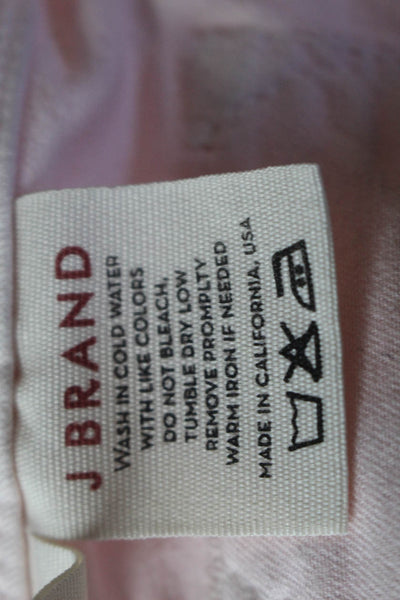 J Brand Pretty Pink Cotton 811K120 Skinny Leg Jeans Size 26