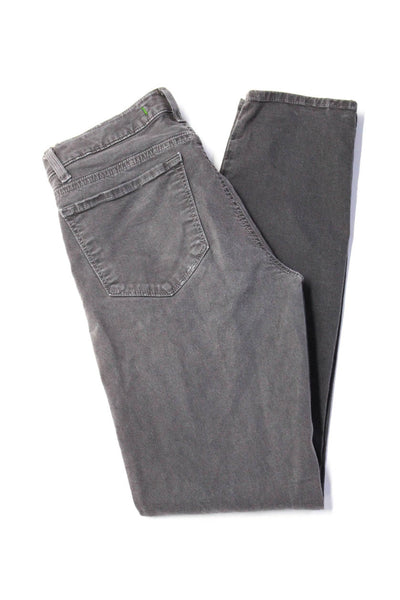 J Brand Gray Denim Slim Cropped Machine Jeans Size 27