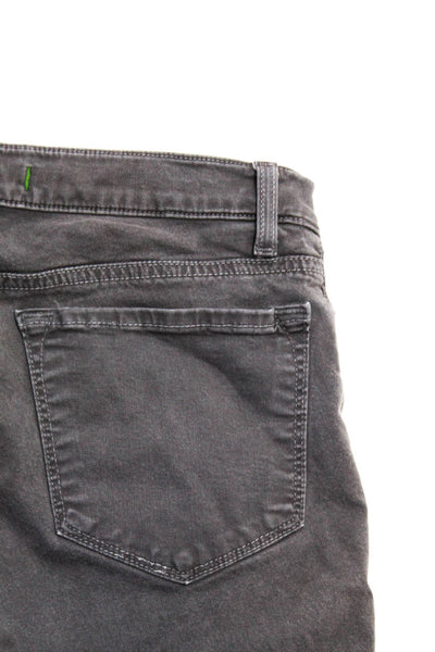 J Brand Gray Denim Slim Cropped Machine Jeans Size 27