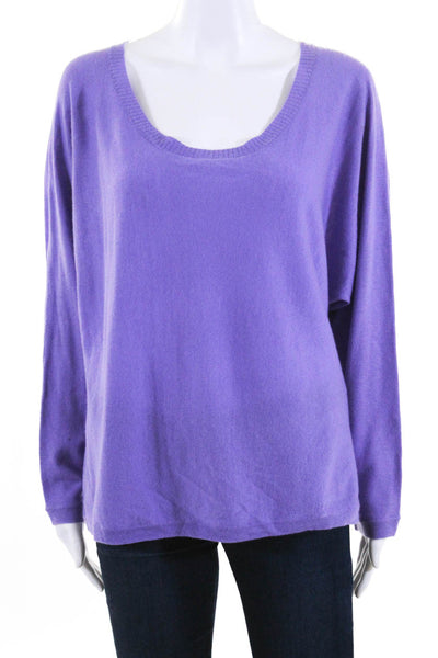 Feel The Piece Light Purple Cashmere Dolman Sleeve Sweater Size One Size