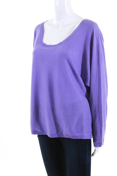 Feel The Piece Light Purple Cashmere Dolman Sleeve Sweater Size One Size