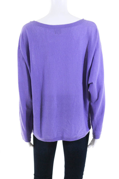 Feel The Piece Light Purple Cashmere Dolman Sleeve Sweater Size One Size