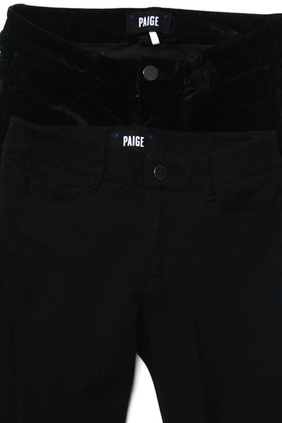 Paige Women's Casual Pants Legging Pants Black Size 25 Lot 2