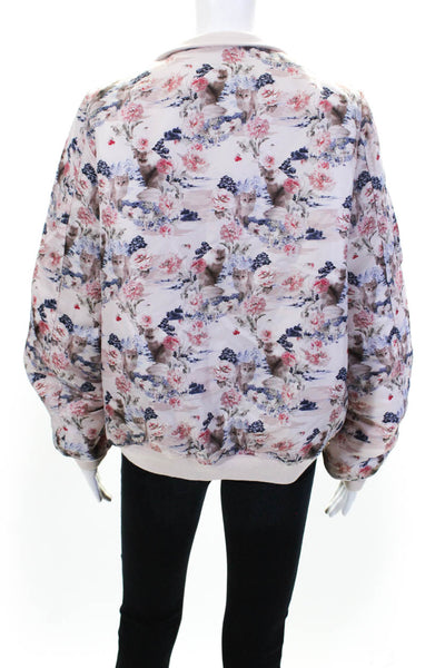 Paul & Joe Sister Women's Bomatous Bomber Pink Size 38