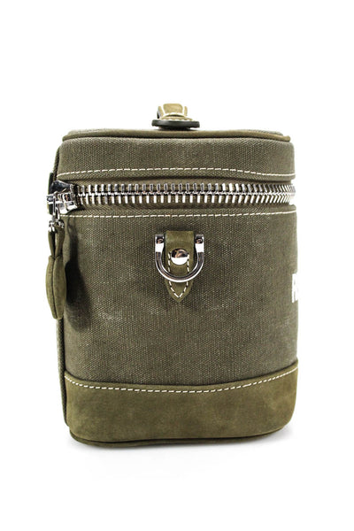 Readymade Vanity Handbag Silver Green