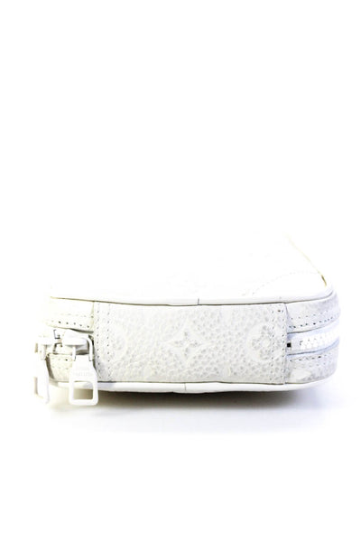 Louis Vuitton Mens Leather 2019 Monogram Utility Side Waist Bag White