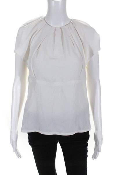 3.1 Phillip Lim Womens Short Sleeve Oversized Blouse Size 6 12646307