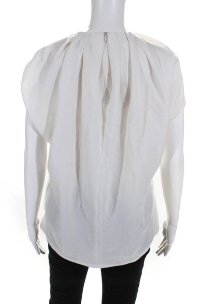 3.1 Phillip Lim Womens Short Sleeve Oversized Blouse Size 6 12646307