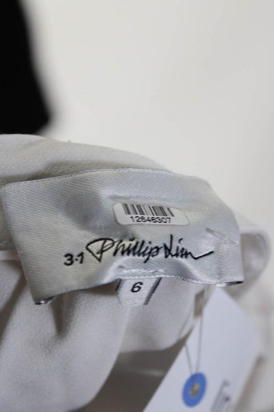 3.1 Phillip Lim Womens Short Sleeve Oversized Blouse Size 6 12646307