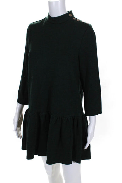 J.O.A. Womens Mock Neck Shift Dress Size 6 11490790