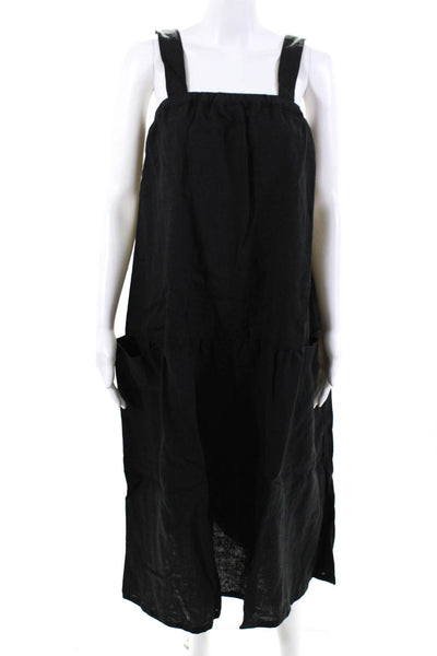 Kondi Womens A-Line Pocket Dress Coal Size XS