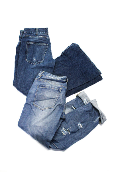 BLANKNYC Current/Elliott Womens Distressed Jeans Size 26 27 Lot of 2