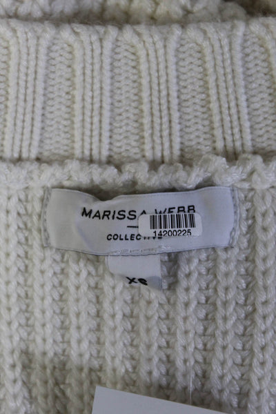 Marissa Webb Collective Womens White Cardigan Size 0 14200225