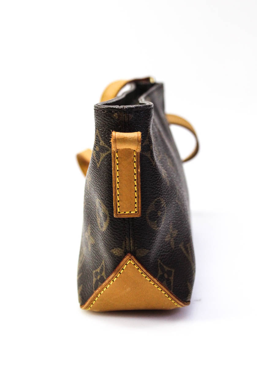 Louis Vuitton Womens Trotteur Monogram Coated Canvas Crossbody Handbag -  Shop Linda's Stuff
