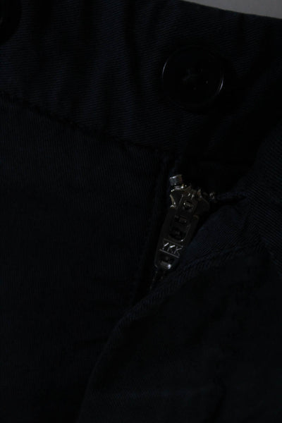 Munro Mens Garda Button Close Casual Chino Pants Navy Blue Size 48