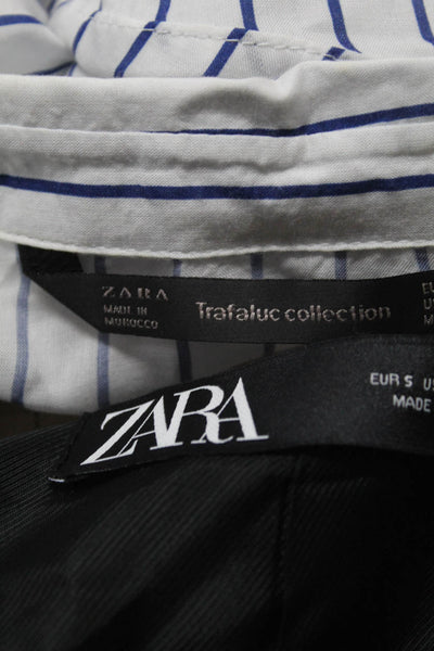 2 Zara Womens Jackets White Size M, Beige Size S Lot 2