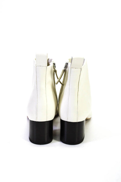 Everlane Womens The Day  Weather Boots Bone White Size 7