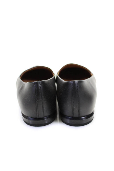 Everlane Womens The Tassel Modern Oxfords Loafers Black Size 7
