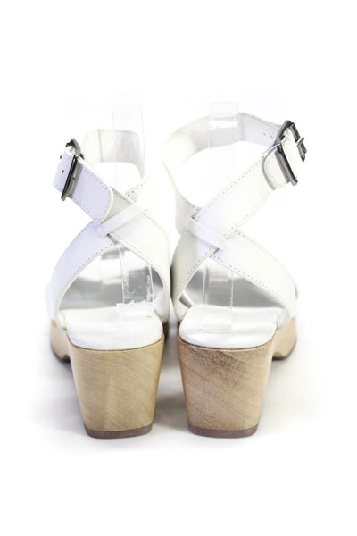 Everlane Womens The Clog Sandal Sandals White Size 7