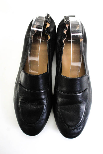 Everlane Womens The Day Driver Oxfords Loafers Black Size 7