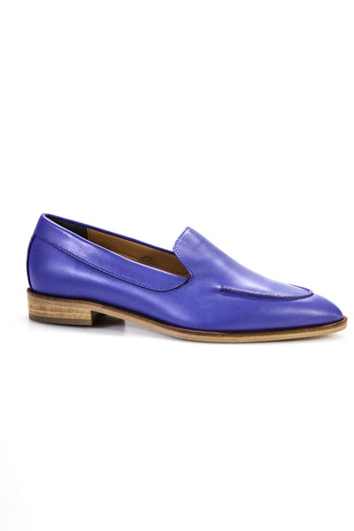 Everlane Womens The Modern Oxfords Loafers Purple Size 7.5