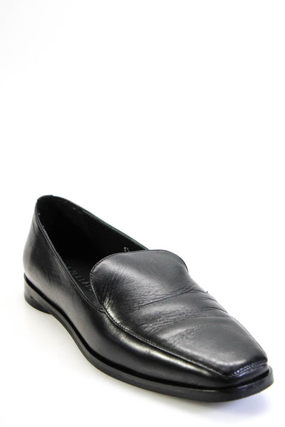 Everlane Womens Square Toe  Oxfords Loafers Black Size 5