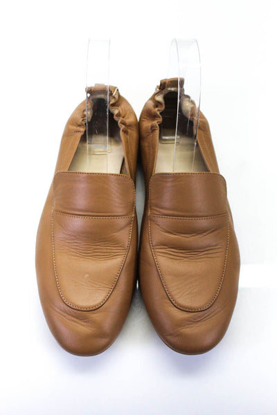 Everlane Womens The Day Driver Oxfords Loafers Tan Size 9.5
