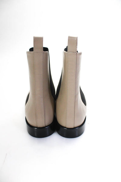 Everlane Womens Square Toe  Weather Boots Tan Size 10