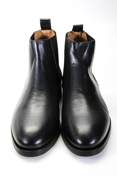 Everlane Womens The New Chelsea Weather Leather Boots Black Size 7