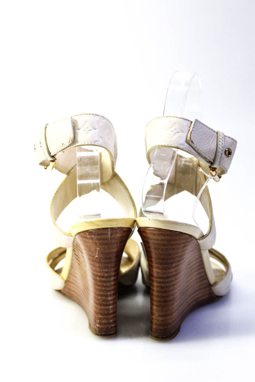 louis vuitton wedge sandals for women