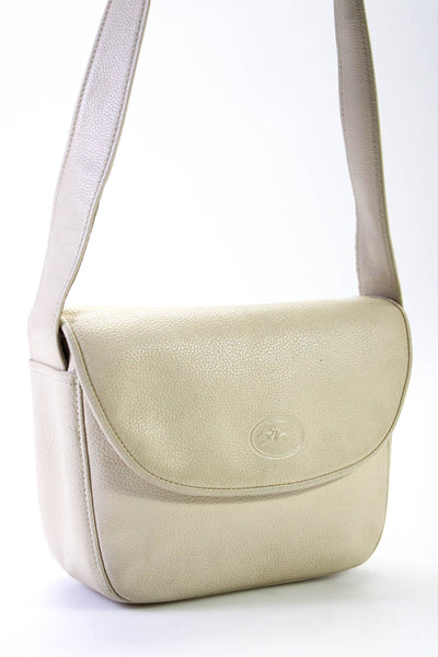 Longchamp Paris Womens Crossbody Bag Beige