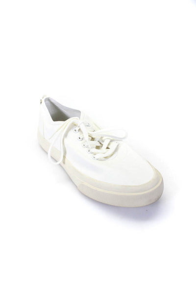 Everlane Womens Recycled Cotton The Forever Sneaker Tennis Sneakers White 9